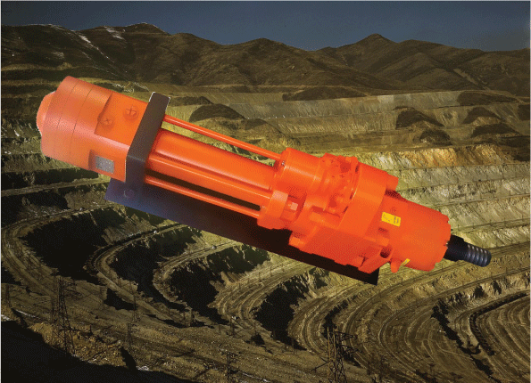 Roxar hydraulic rock drill, hydraulic drifter, drifters for all drilling applications.